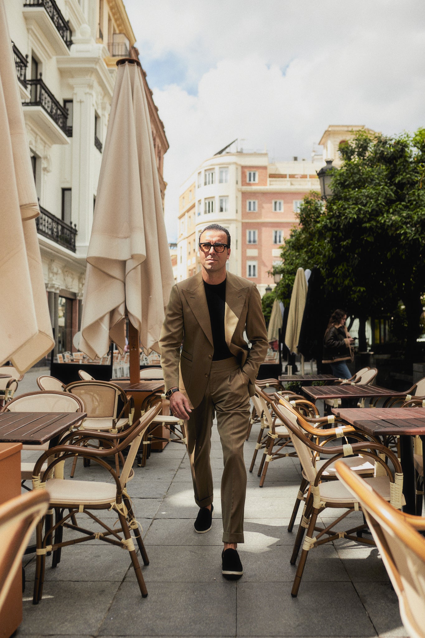 Pantalón traje Solaro Drago