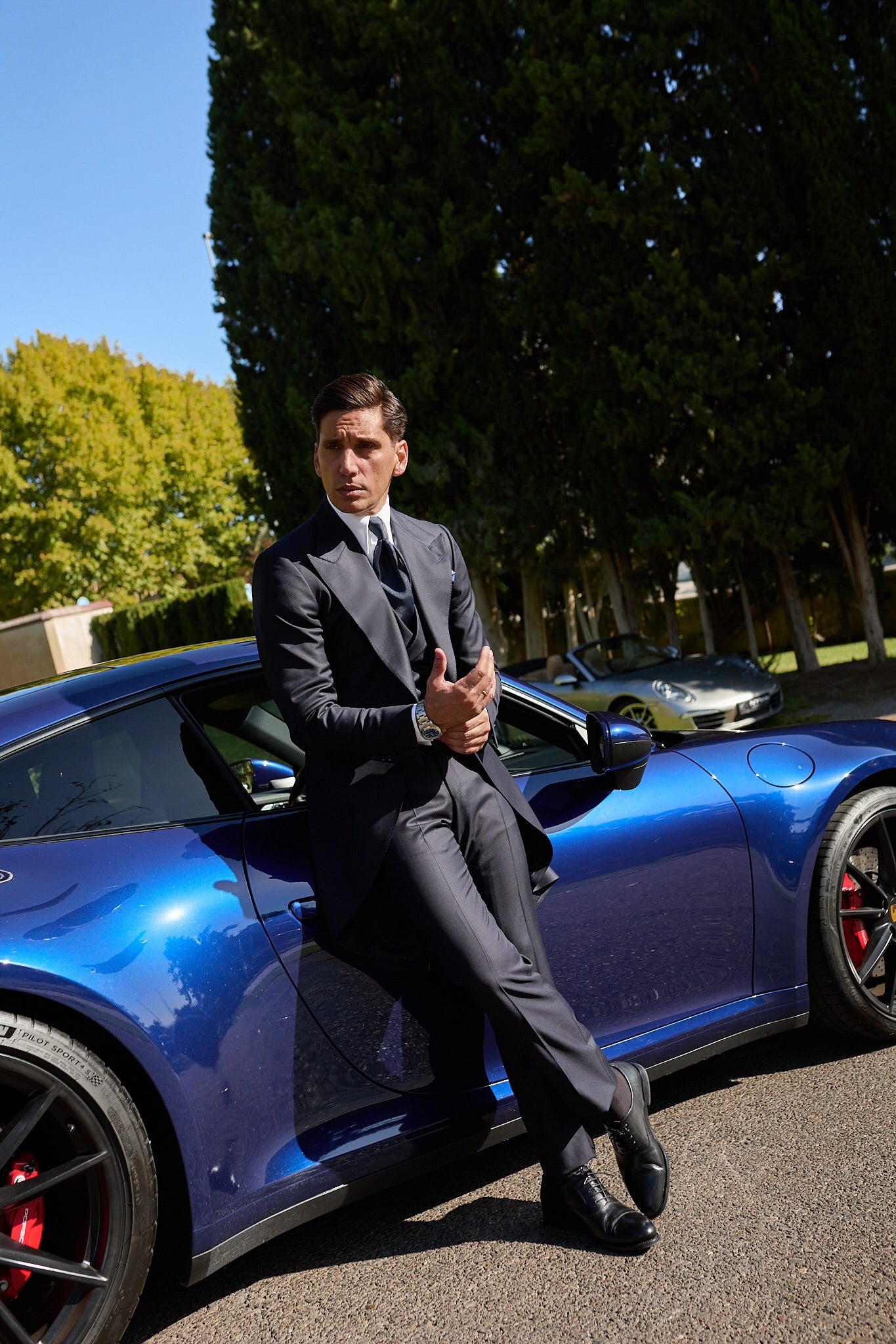 Levita chaque azul marino Ready to Wear