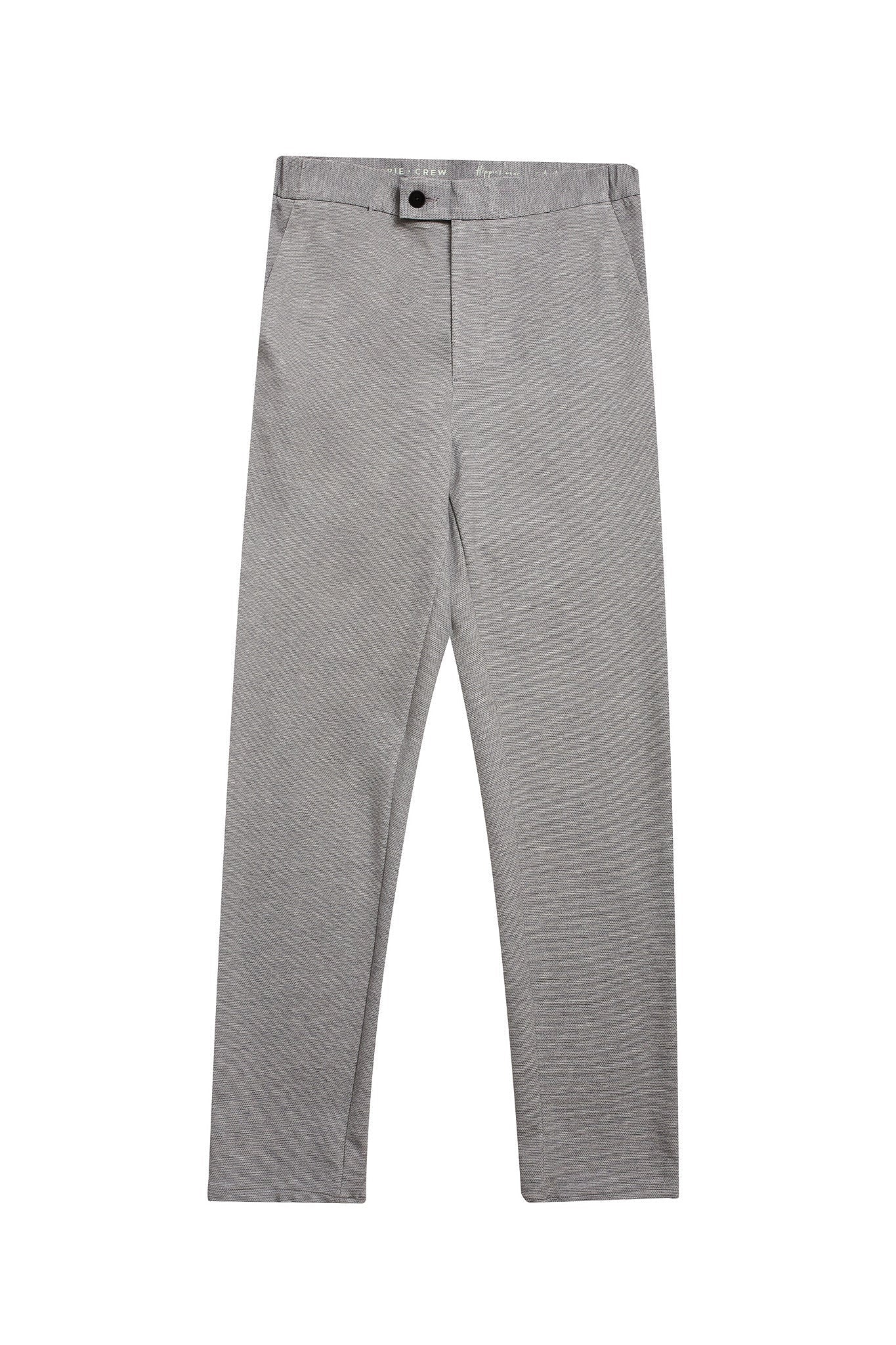 Pantalón punto premium gris