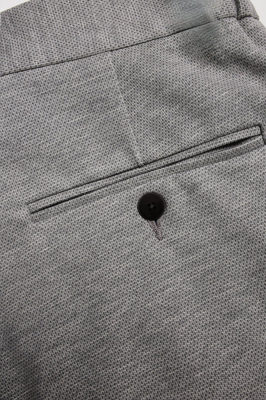 Pantalón punto premium gris
