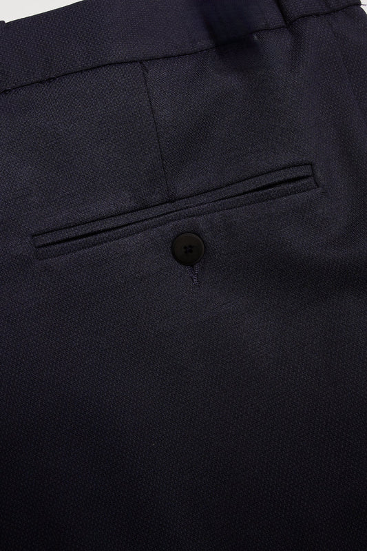 Pantalón punto premium azul marino