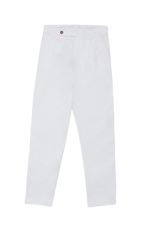 Pantalón chino blanco