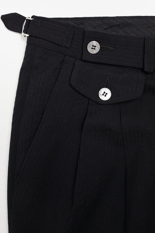 Pantalón traje negro Drapers