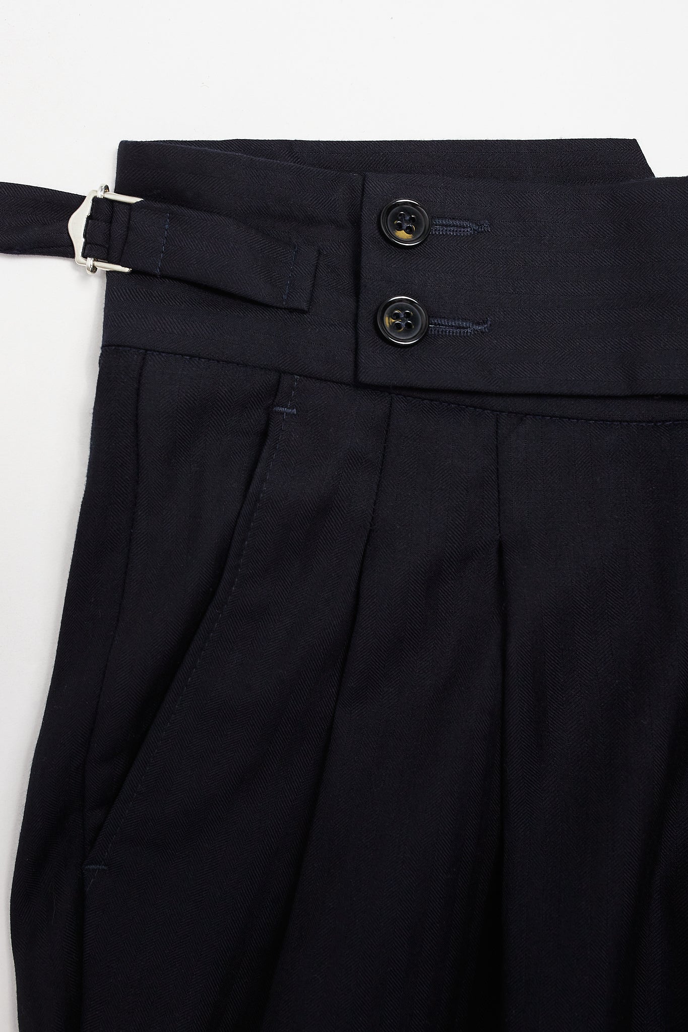 Pantalón traje azul marino espiga Vitale Barberis