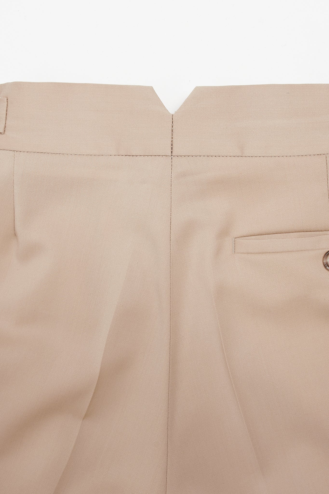 Pantalón traje camel Marzotto