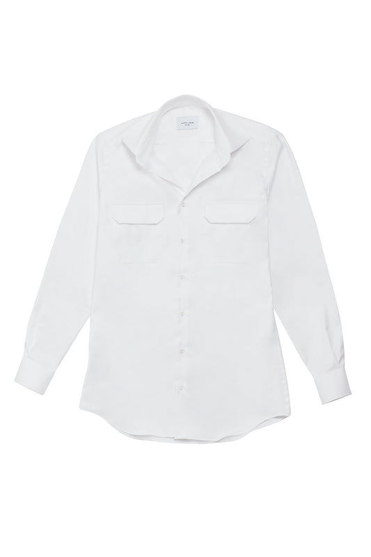 Camisa travel blanca Made to Order