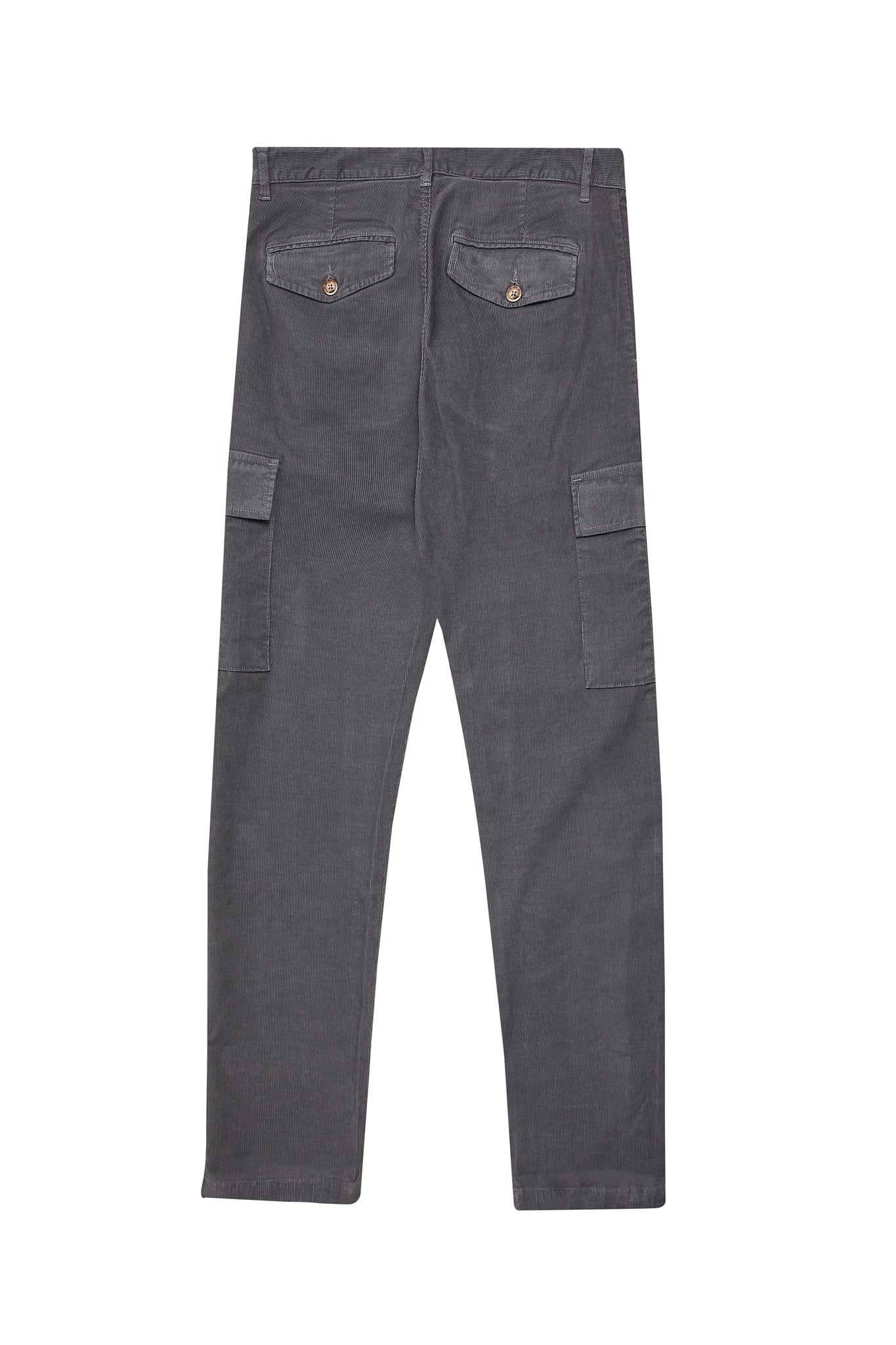 Pantalón cargo pana gris