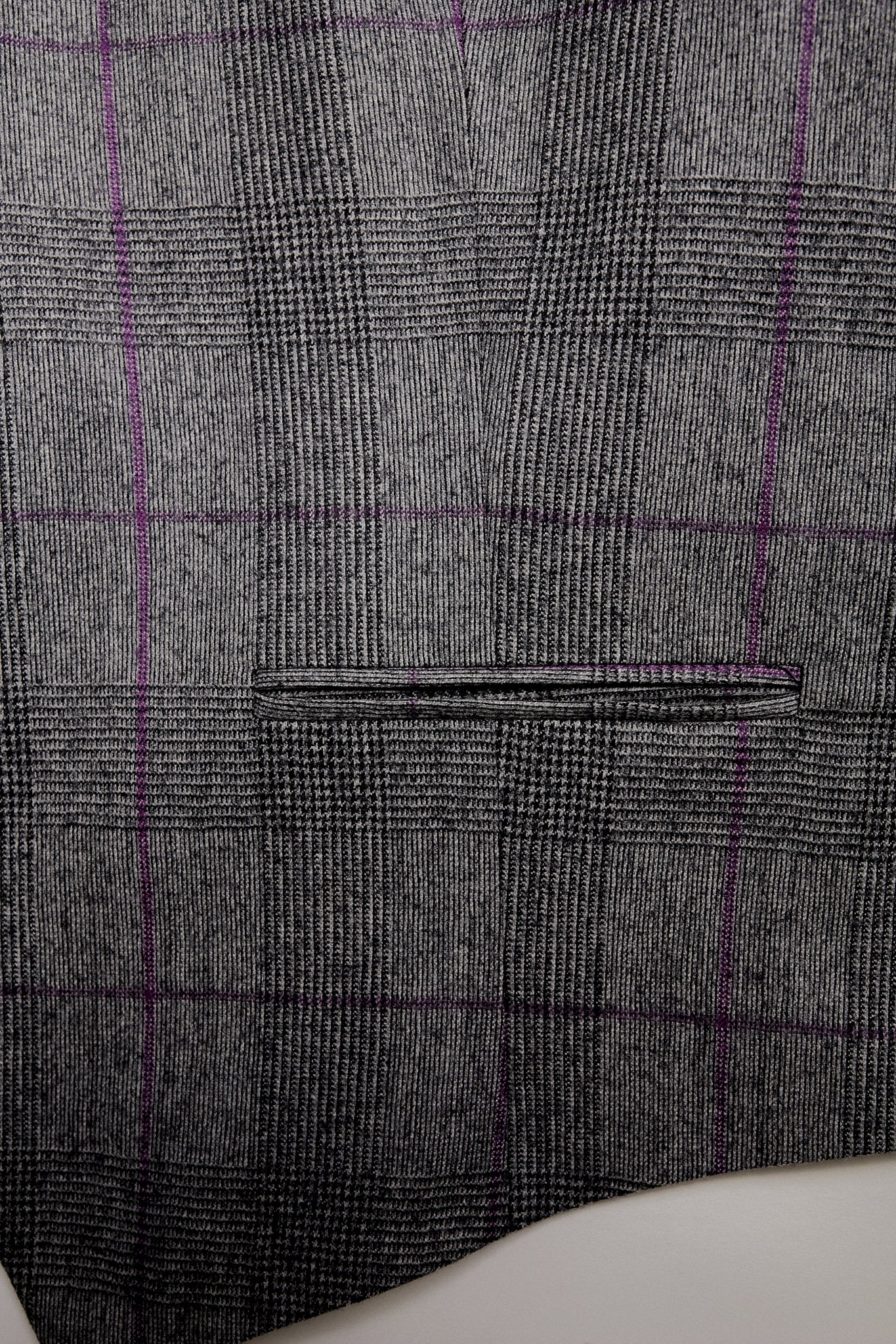 Chaleco traje gris Príncipe de Gales Vitale Barberis