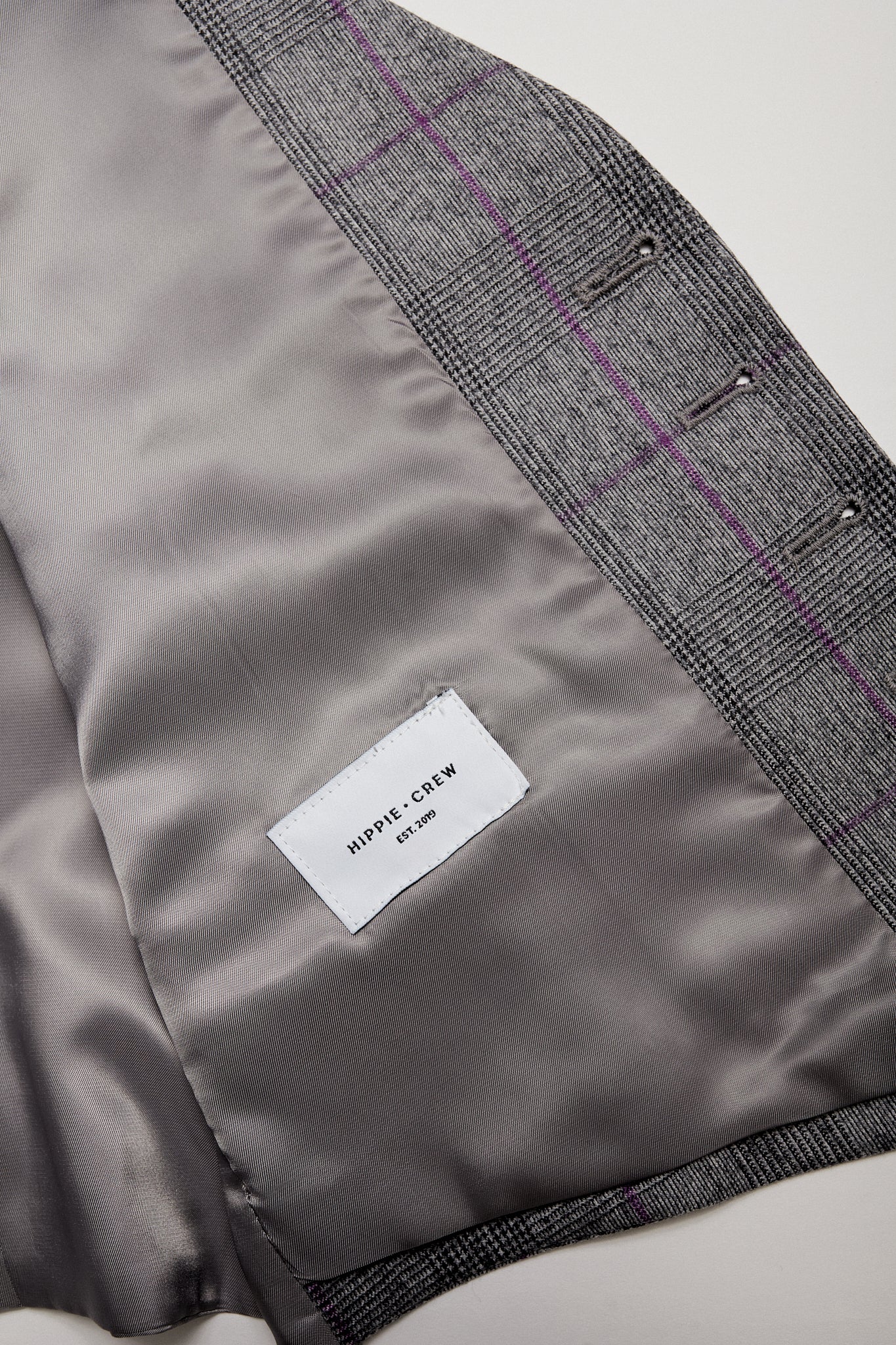 Chaleco traje gris Príncipe de Gales Vitale Barberis