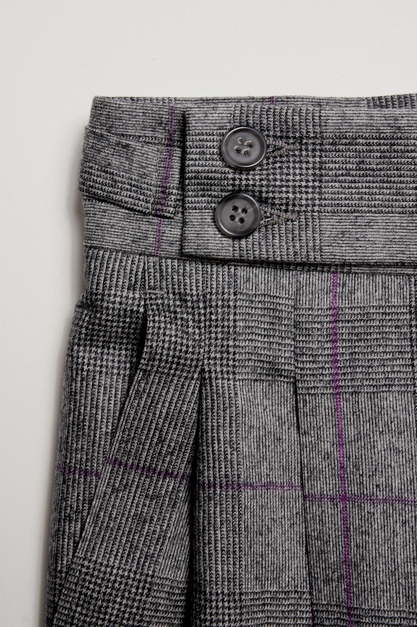 Pantalón traje gris Príncipe de Gales Vitale Barberis