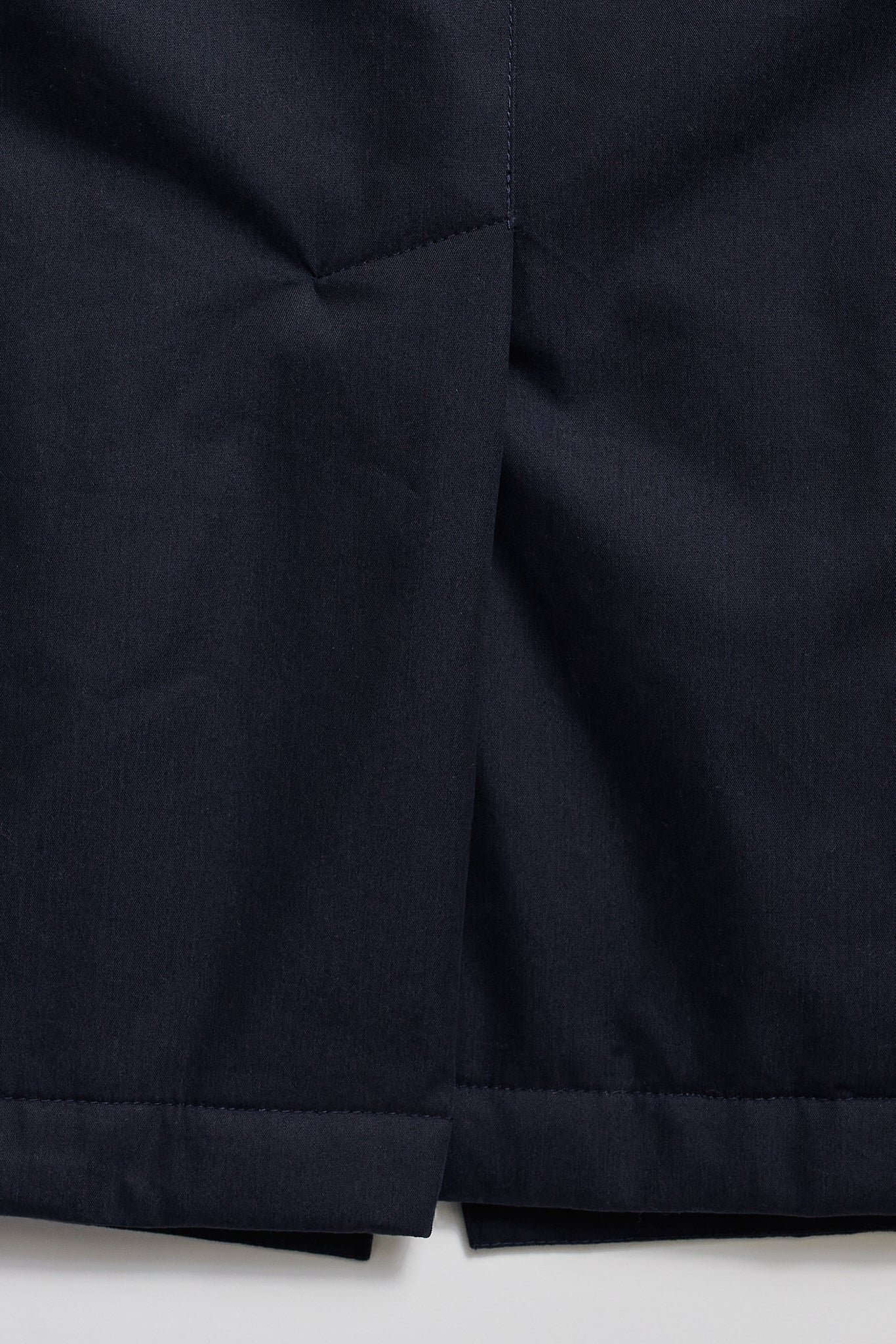 Abrigo Trench azul marino