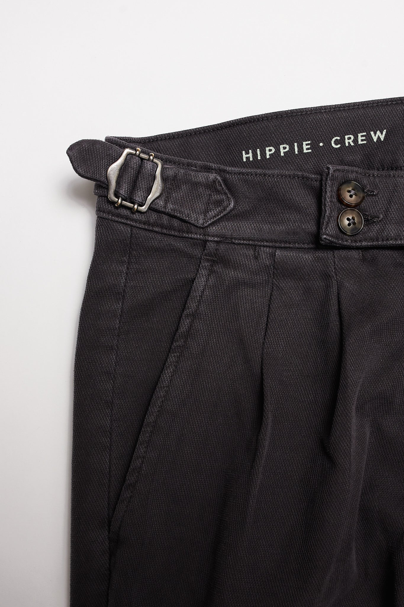 Pantalón pinzas gris premium