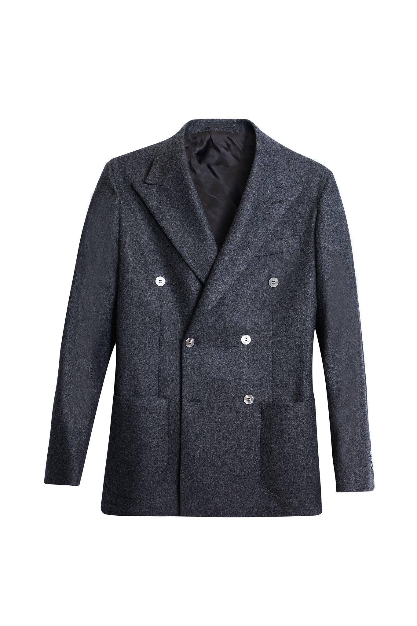 Americana traje cruzado gris Vitale Barberis