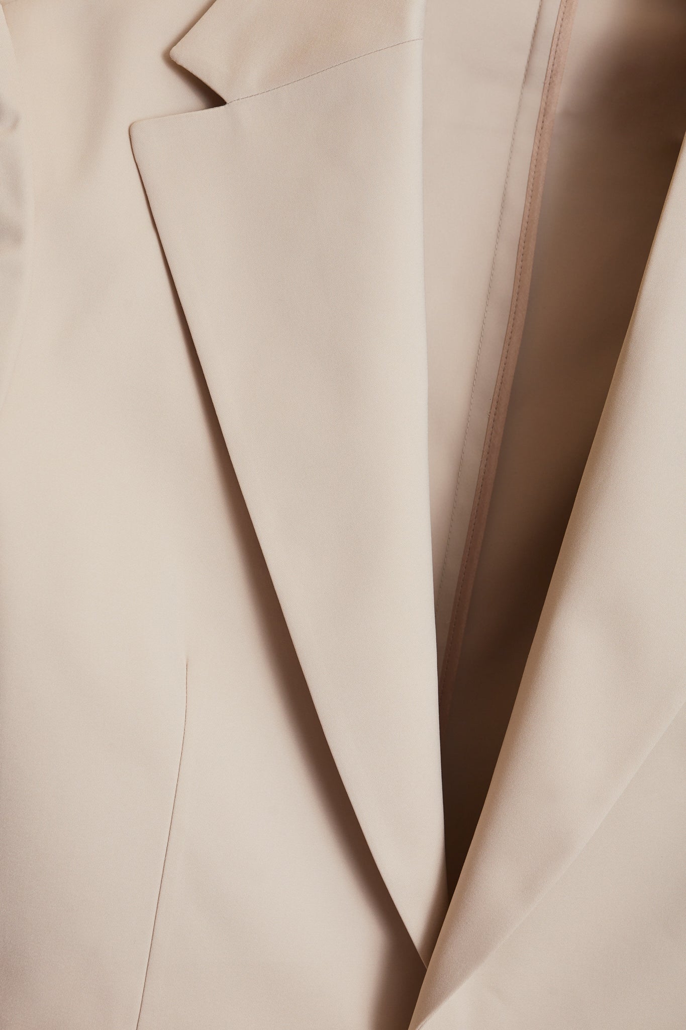 Americana técnica elástica beige