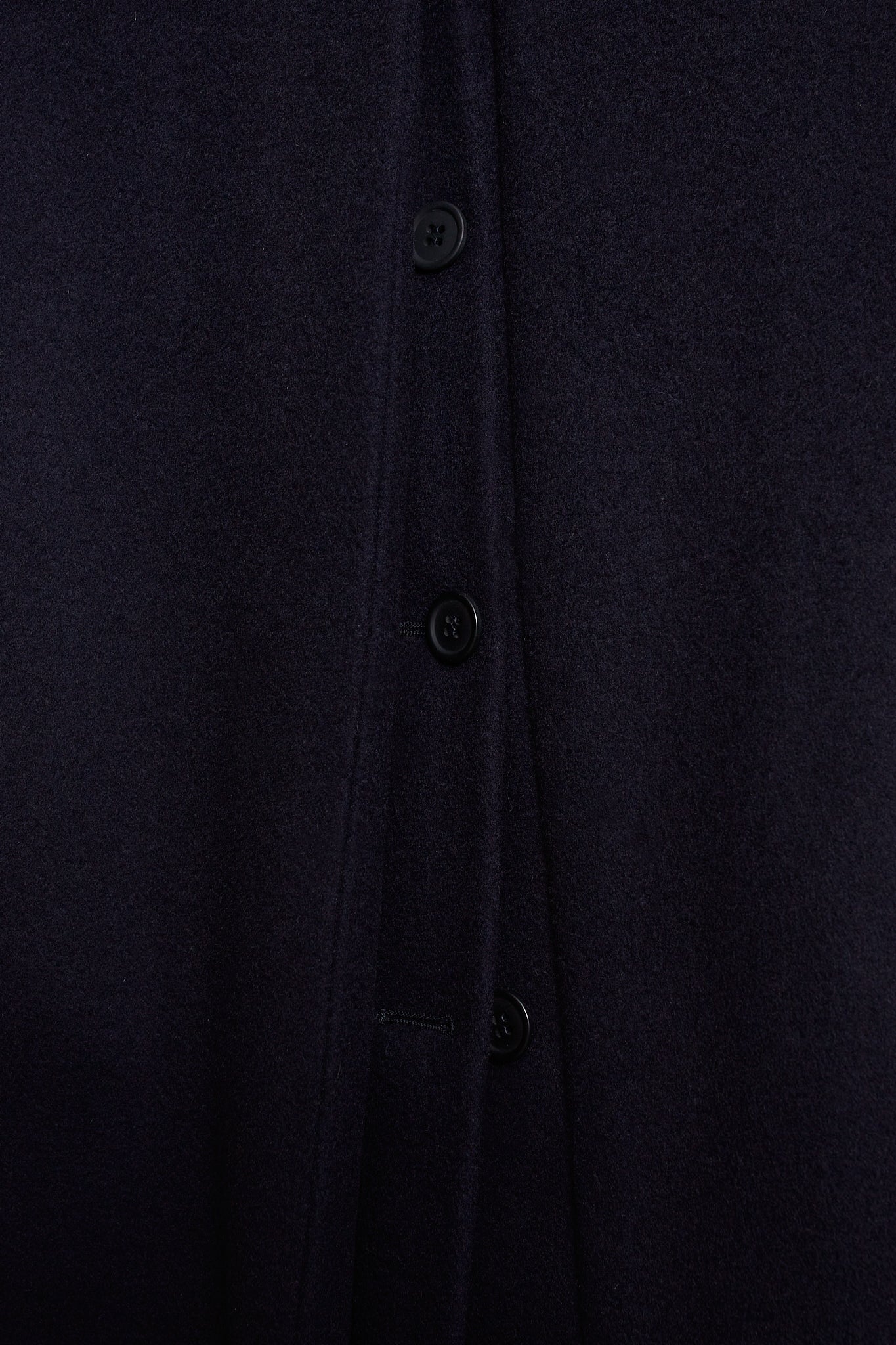 Abrigo cruzado lana cashmere azul marino -PRE ORDER-