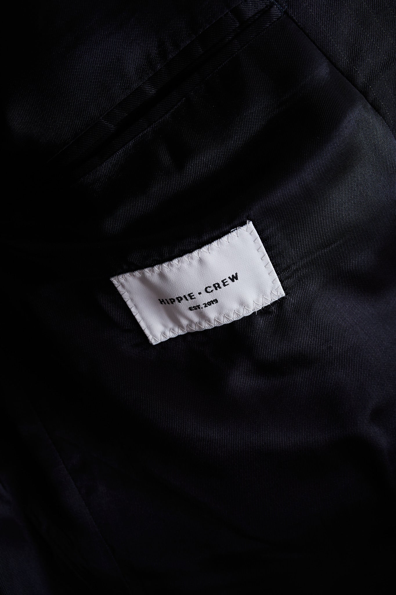 Americana traje cruzado raya fina azul marino Drago