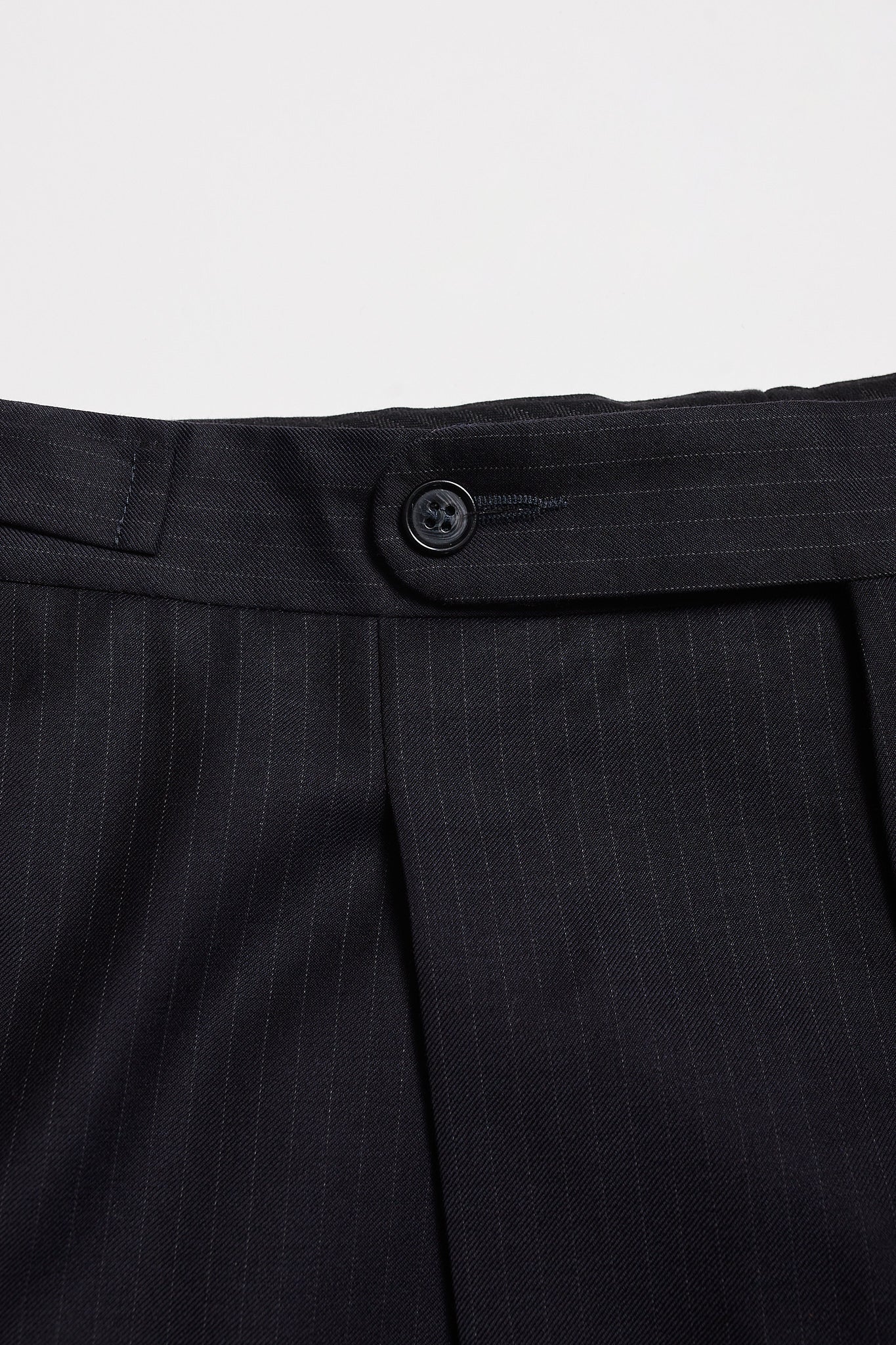 Pantalón traje raya fina azul marino Drago