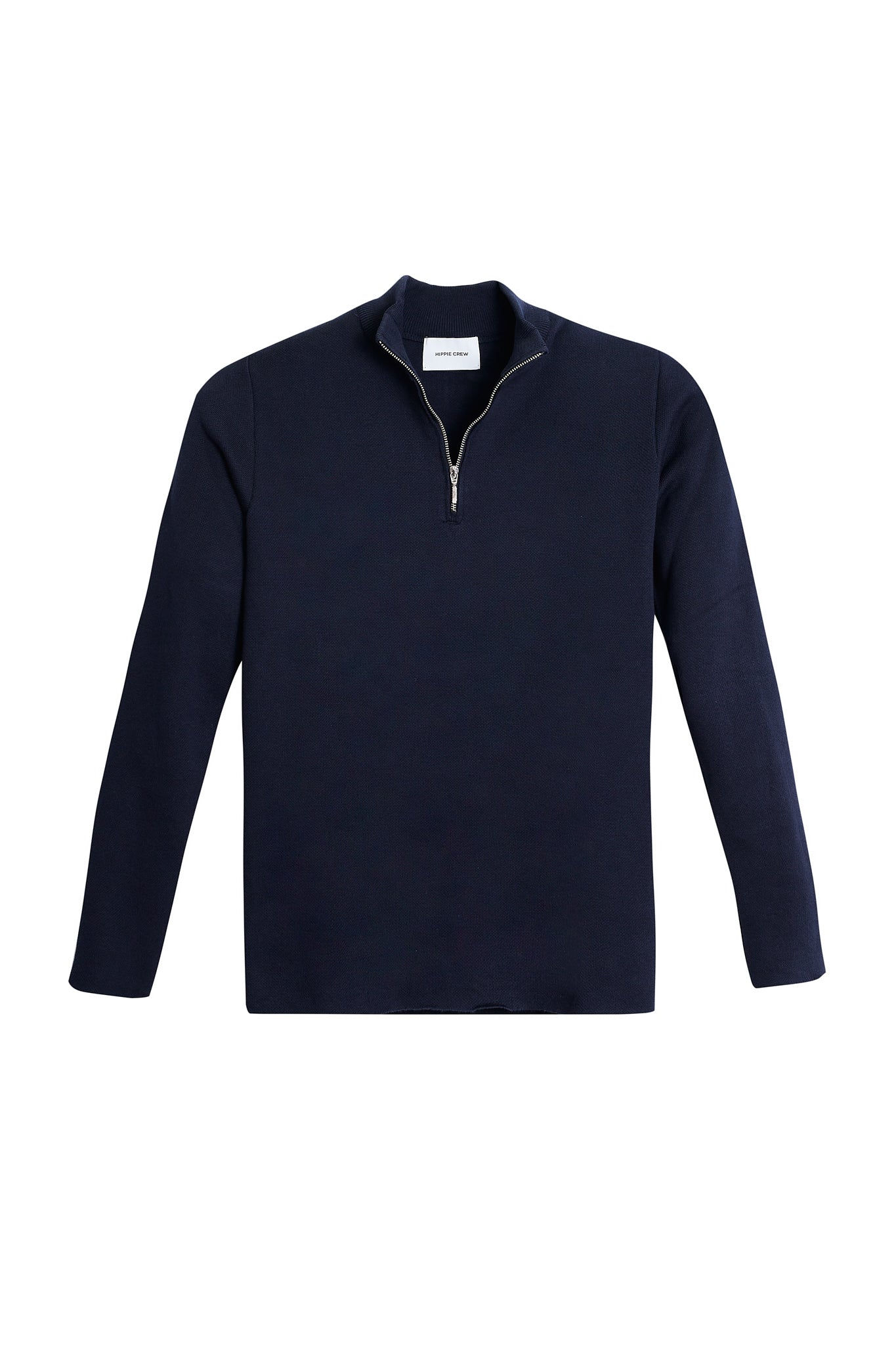 Jersey cremallera azul marino
