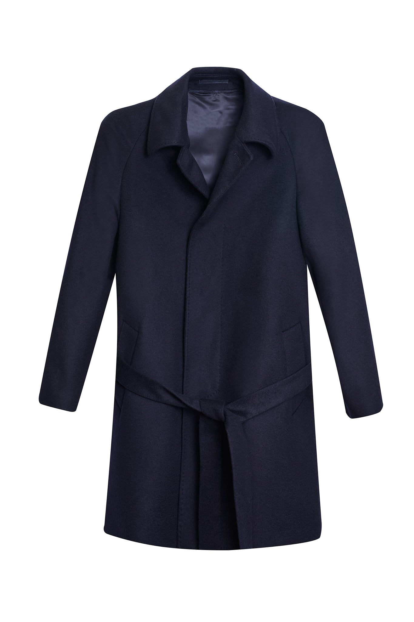 Abrigo ranglan lana azul marino -PRE ORDER-