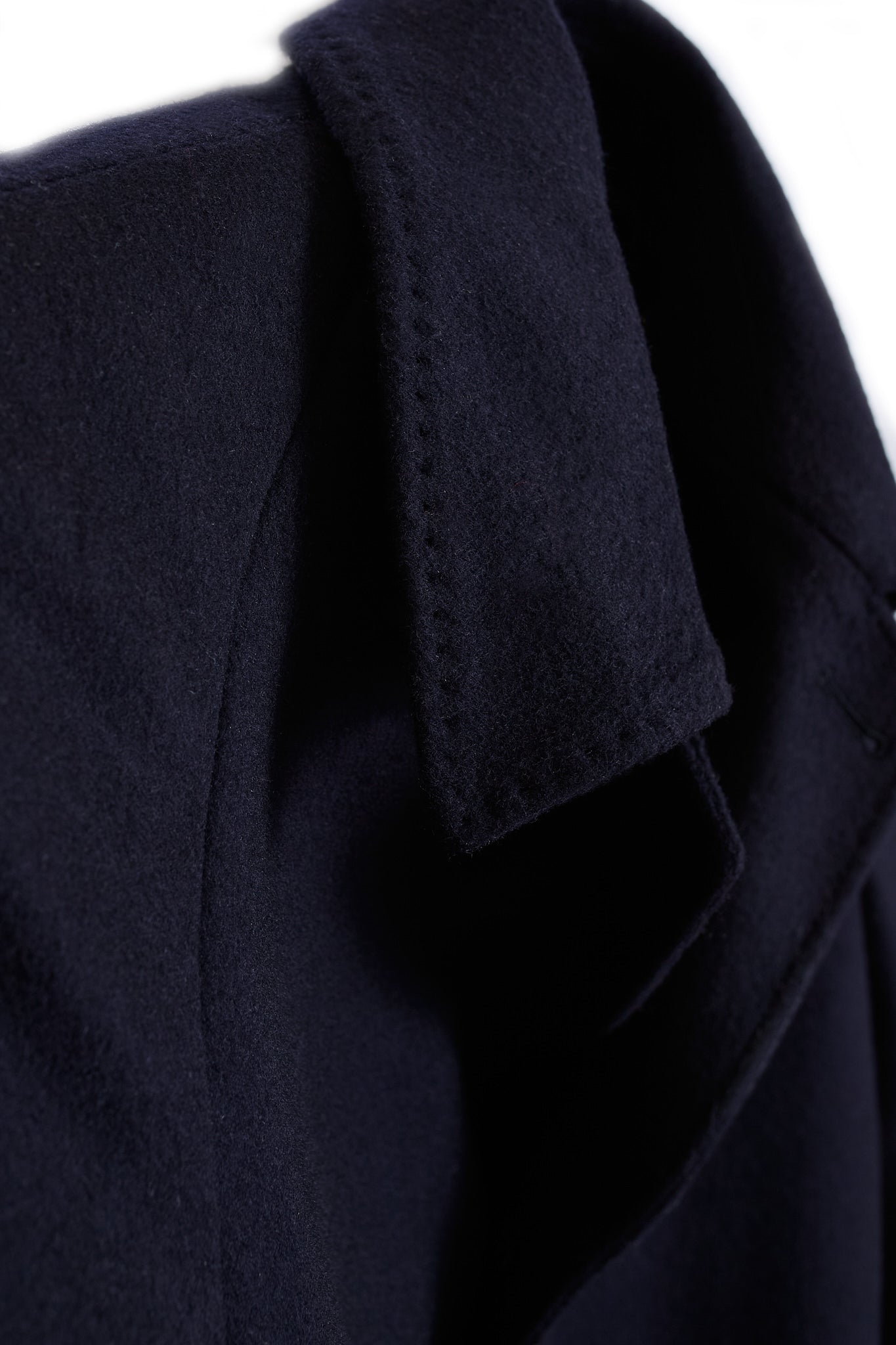 Abrigo ranglan lana azul marino -PRE ORDER-