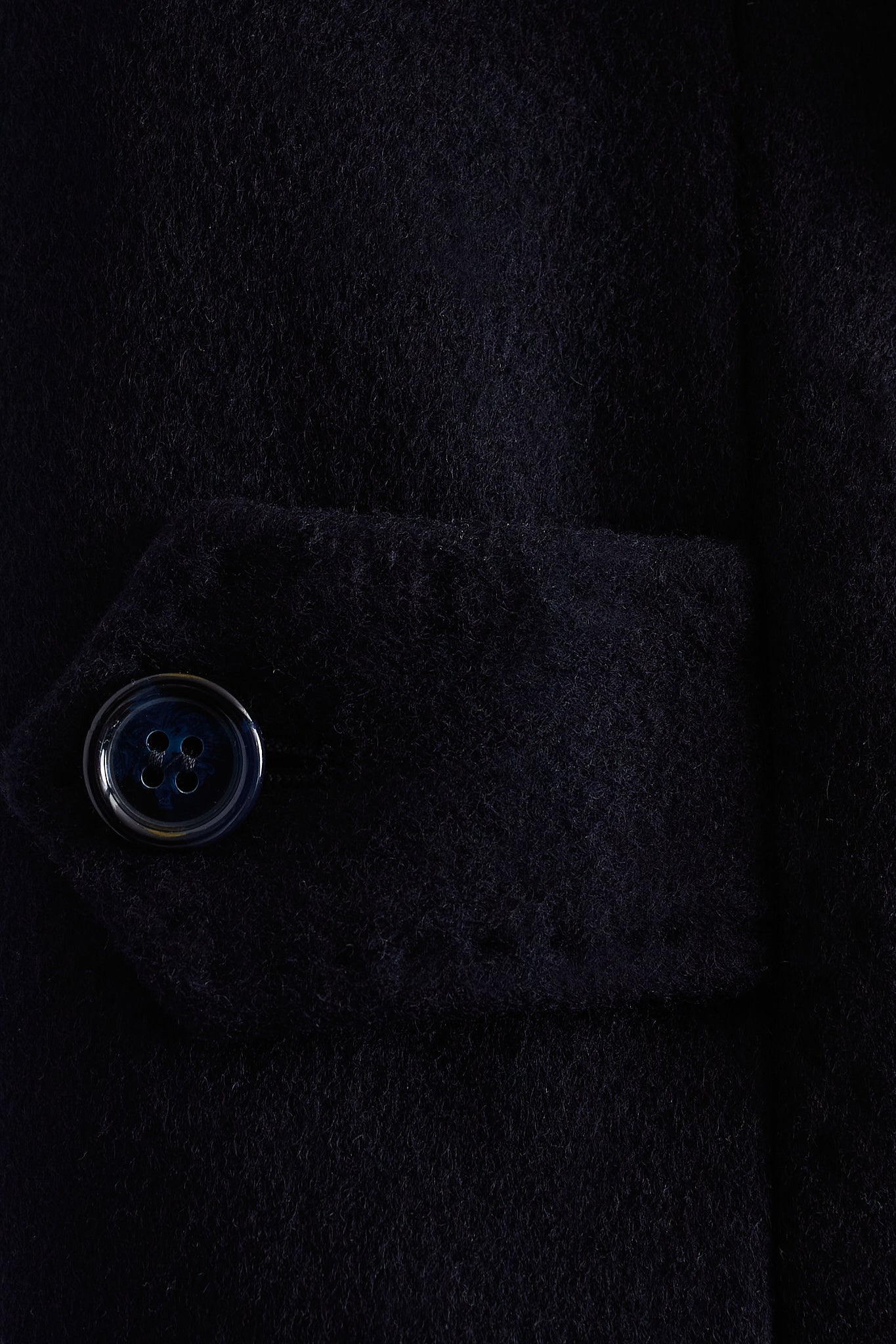 Abrigo ranglan lana azul marino -PRE ORDER-