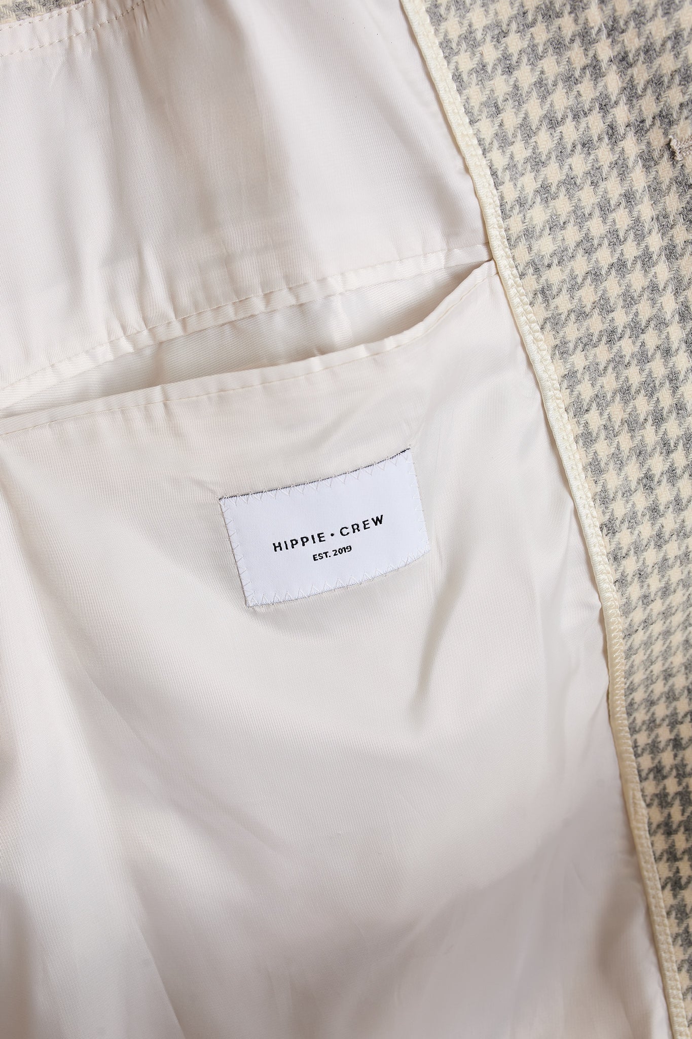 Abrigo ranglan pata de gallo -PRE ORDER-