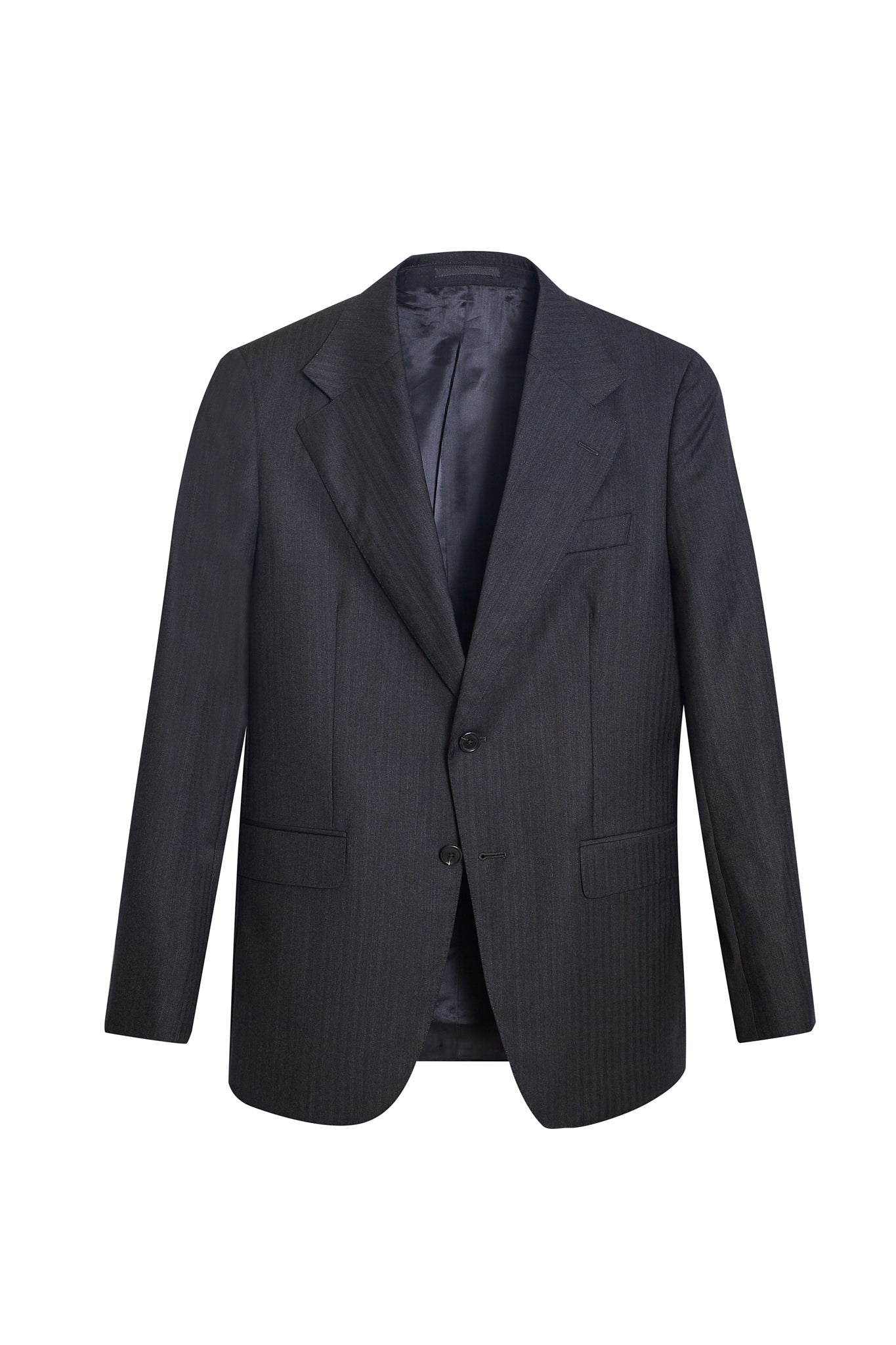 Americana traje gris espiga Ready to Wear