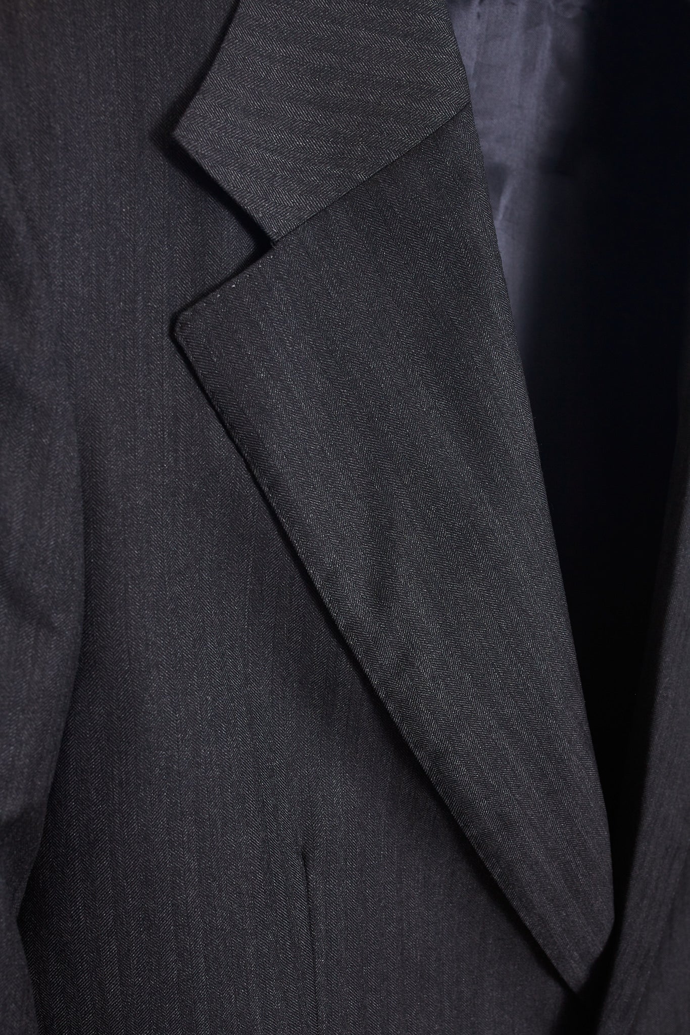 Americana traje gris espiga Ready to Wear