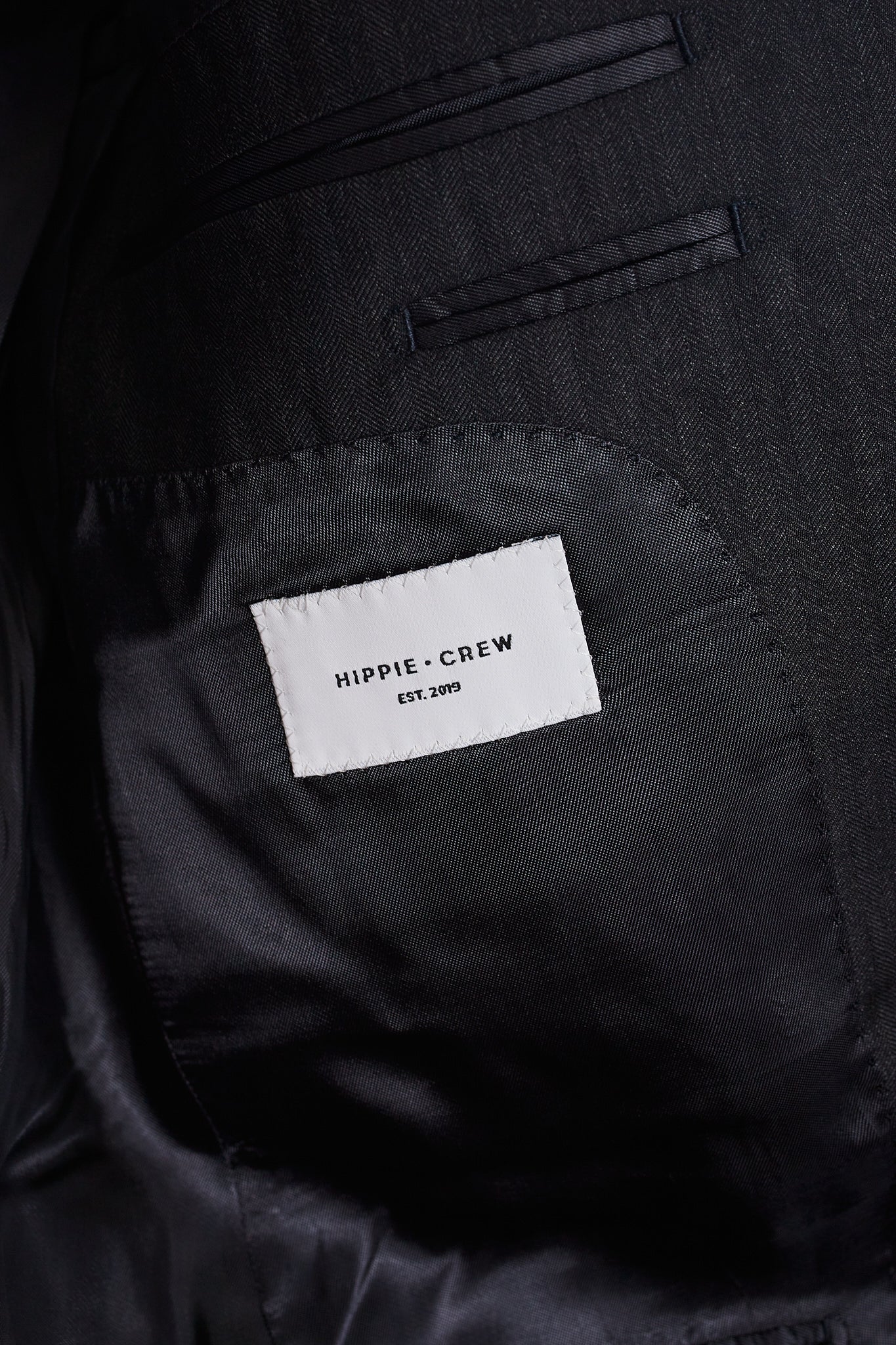 Americana traje gris espiga Ready to Wear