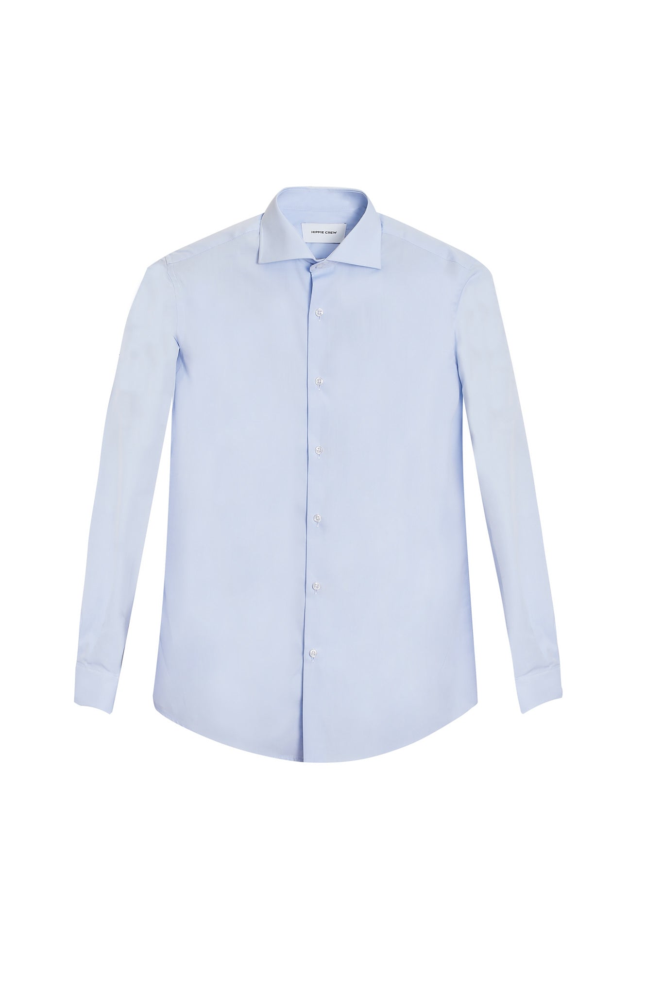 Camisa vestir azul slim fit