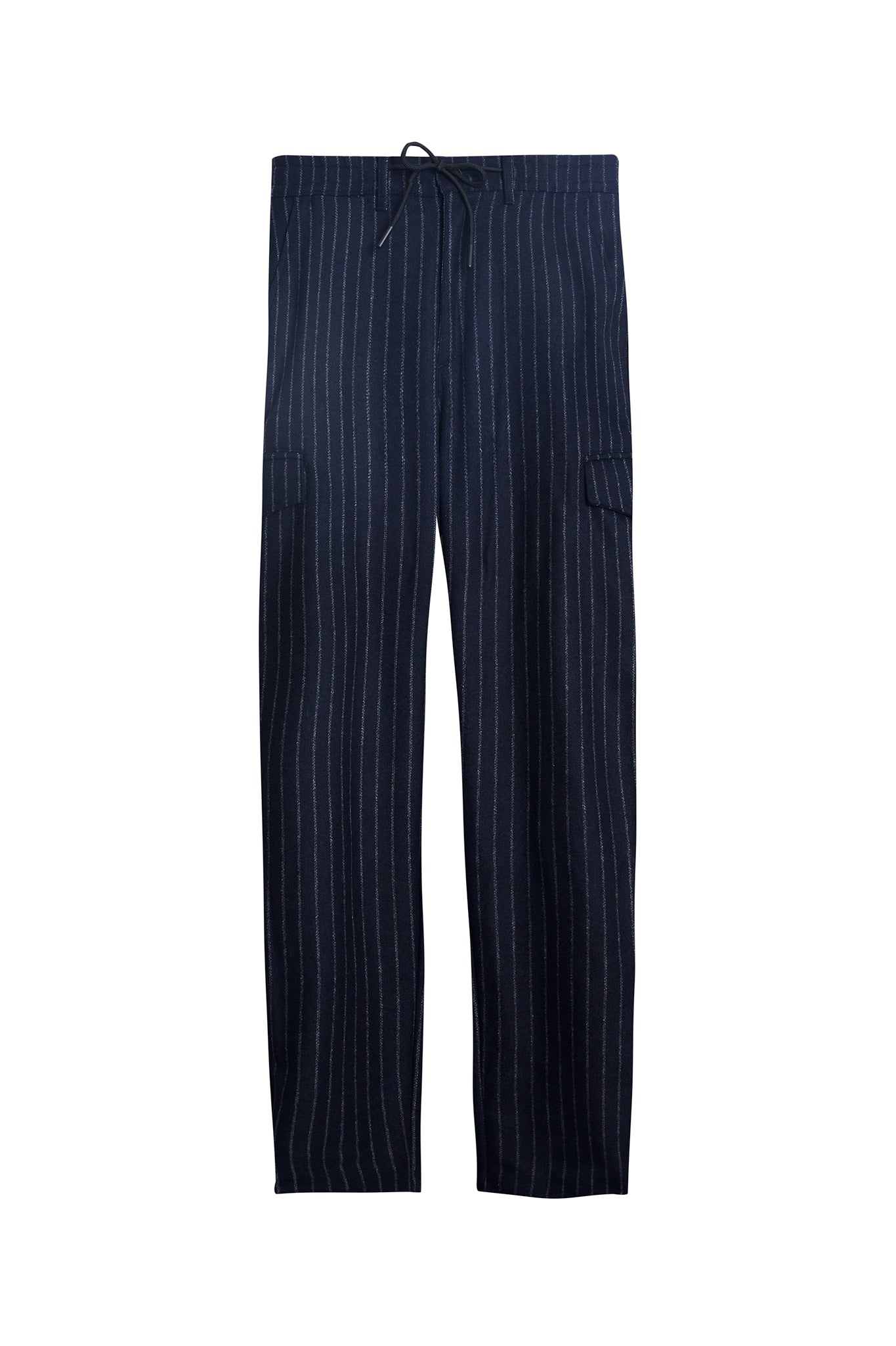 Pantalón cargo premium franela azul marino