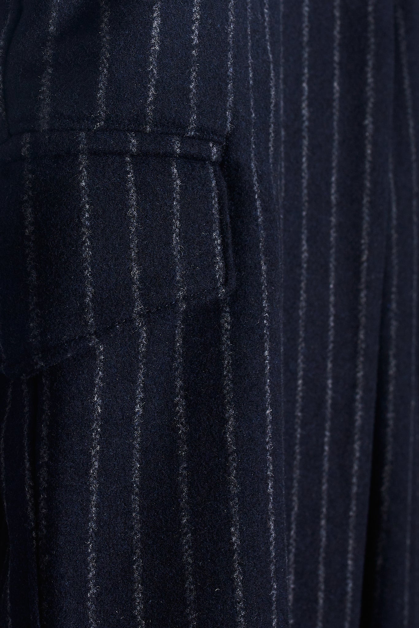 Pantalón cargo premium franela azul marino