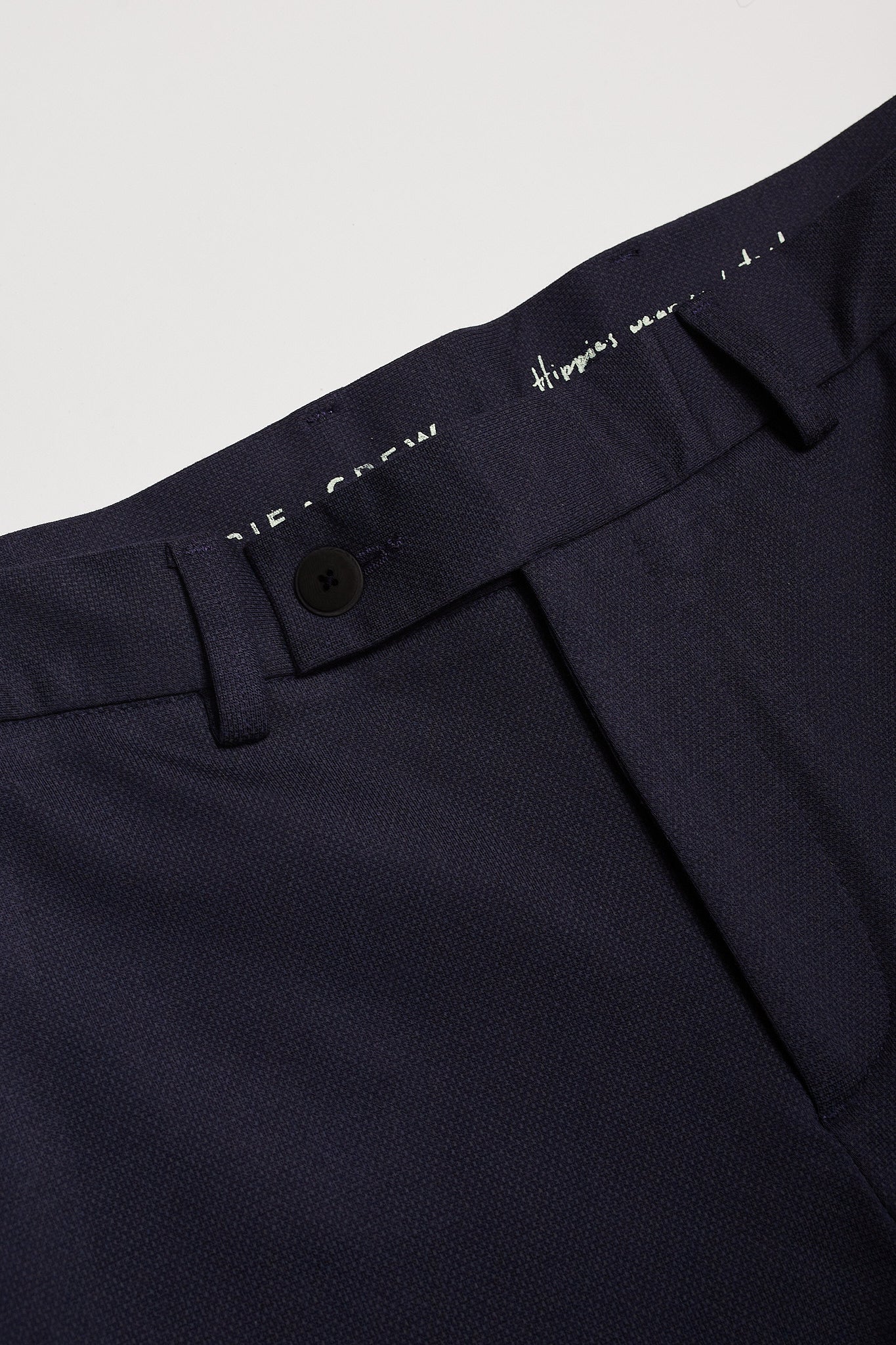 Pantalón punto premium azul marino