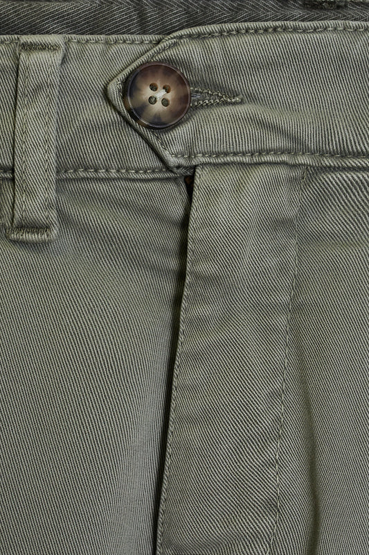 Pantalón cargo algodón verde