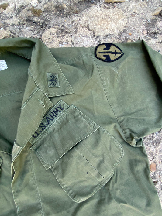 Chaqueta militar Jungle Jacket vintage Hippie Crew