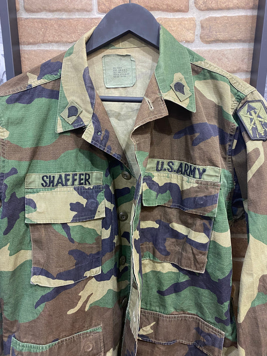 Chaqueta militar vintage camuflaje #SHAFFER Hippie Crew