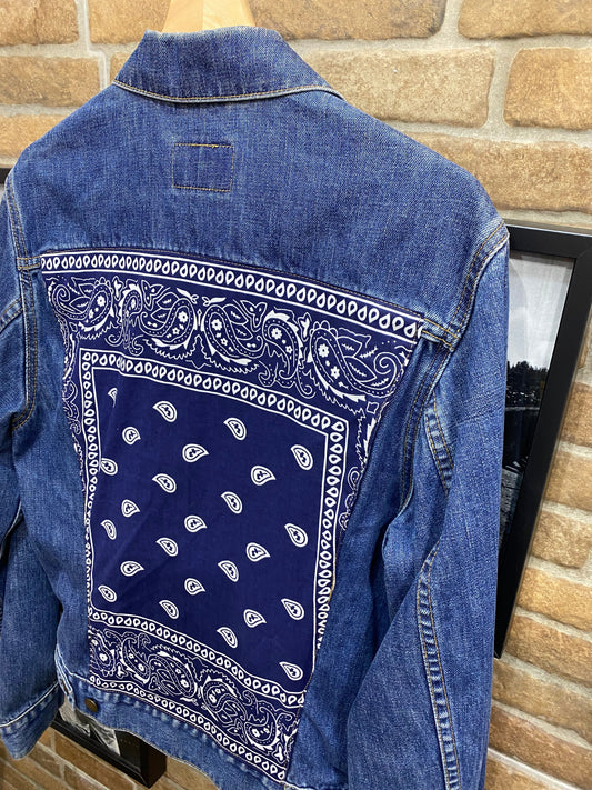 Chaqueta vaquera vintage customizada Levi’s Hippie Crew