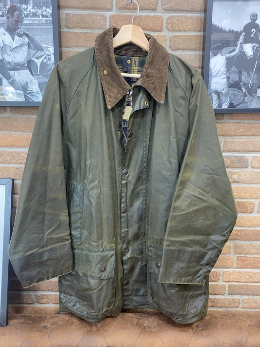 Chaqueta vintage Barbour verde Hippie Crew