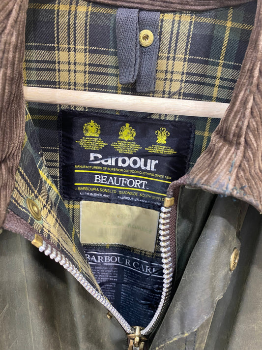 Chaqueta vintage Barbour verde Hippie Crew