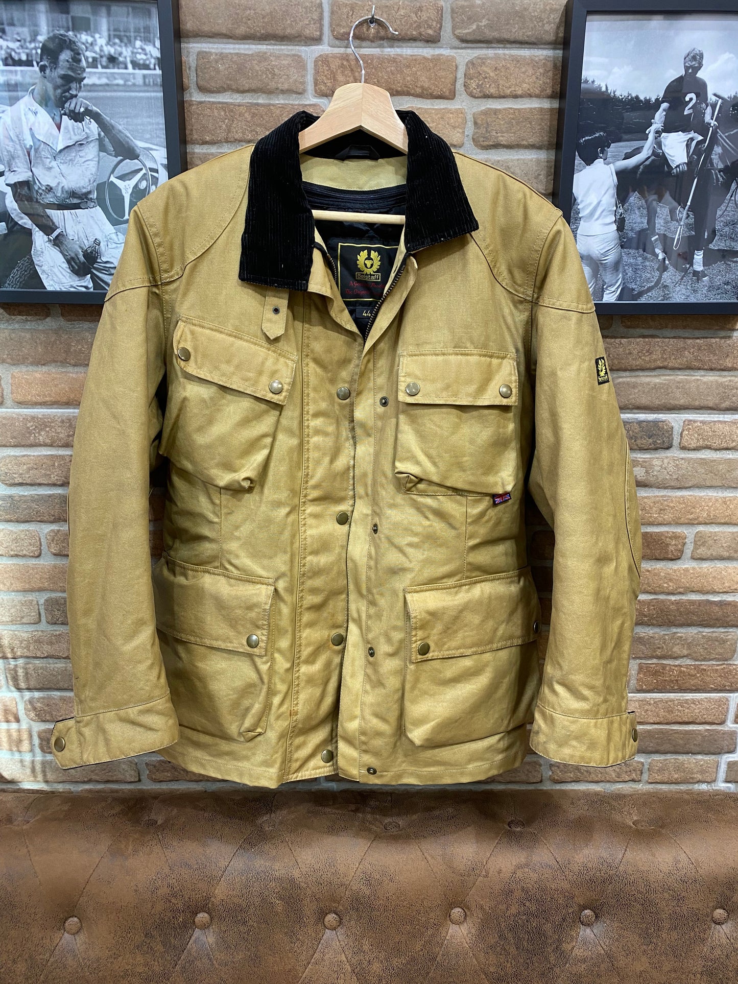 Chaqueta vintage Belstaff camel Hippie Crew