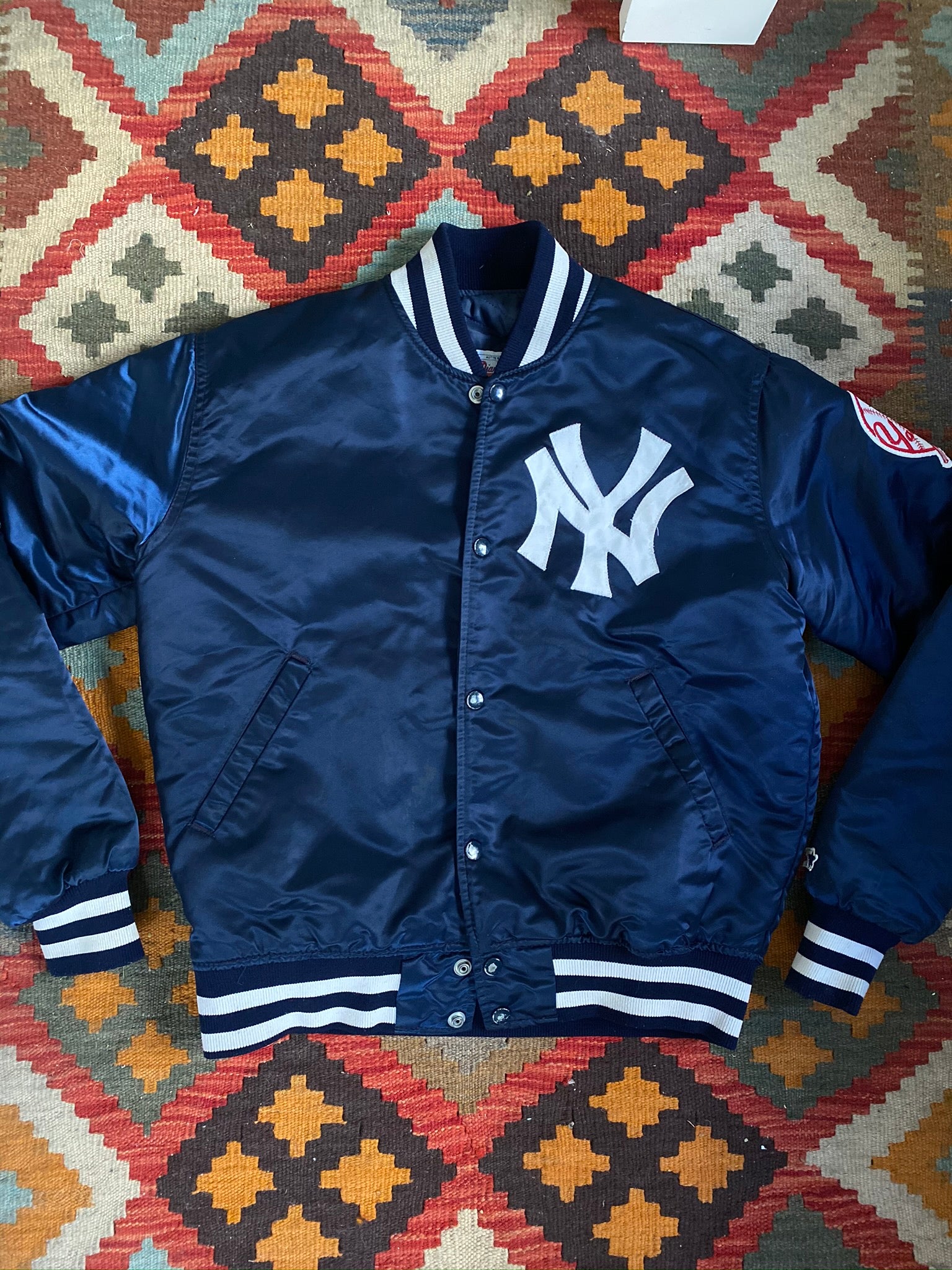 Chaqueta vintage New York Yankees Hippie Crew