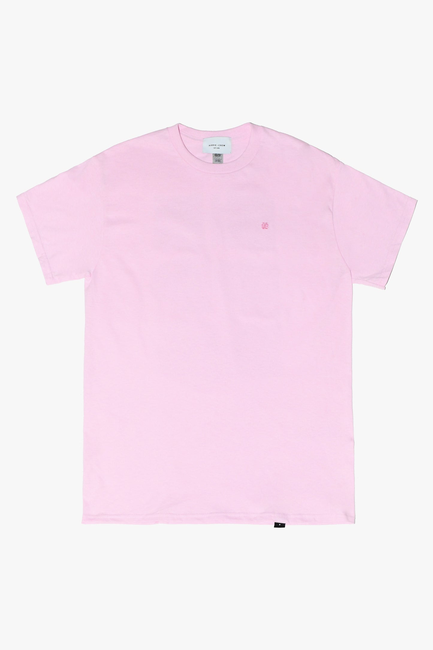 Camiseta rosa Hippie Crew