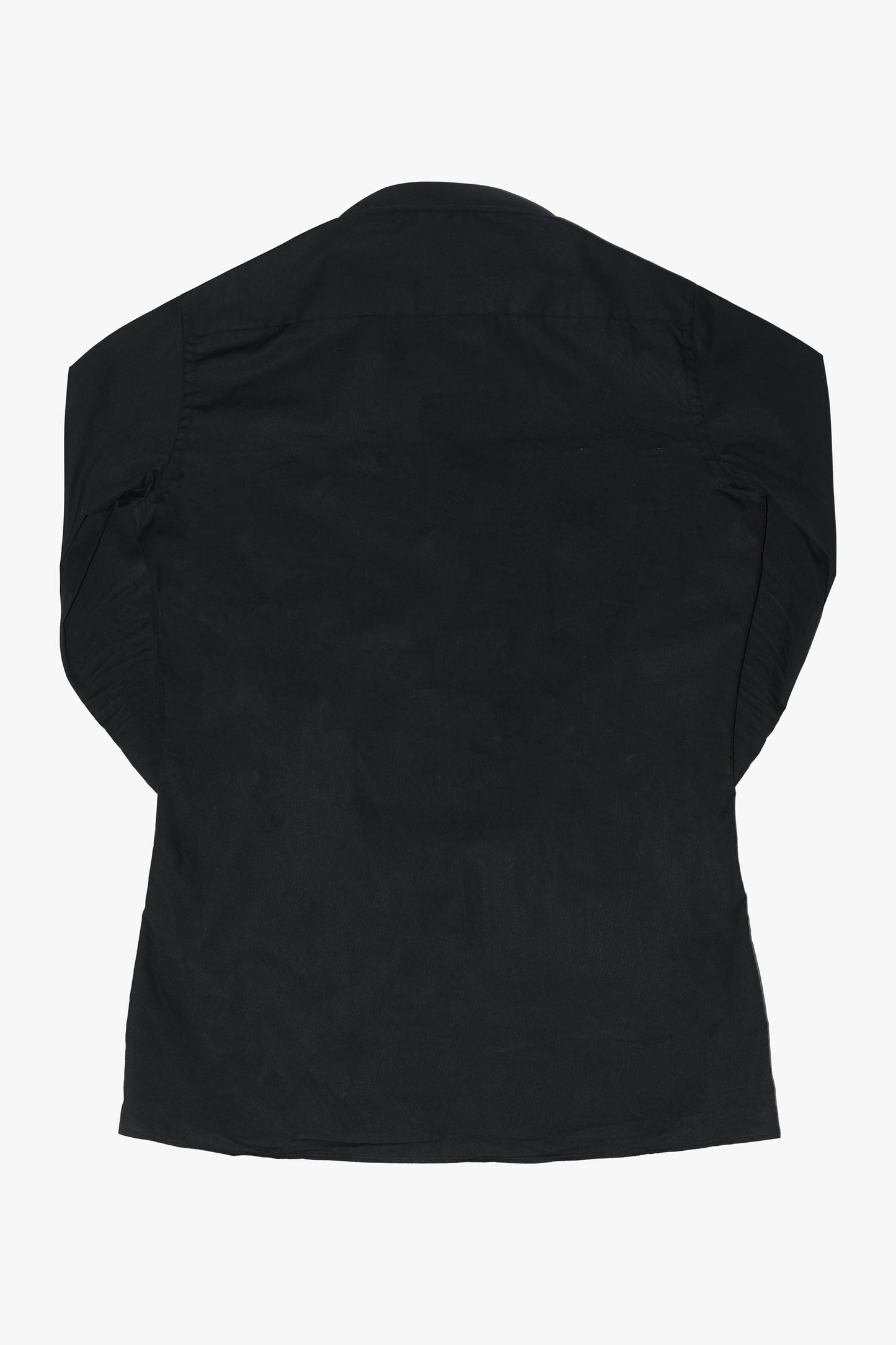 Camisa MTO Baby algodón negra