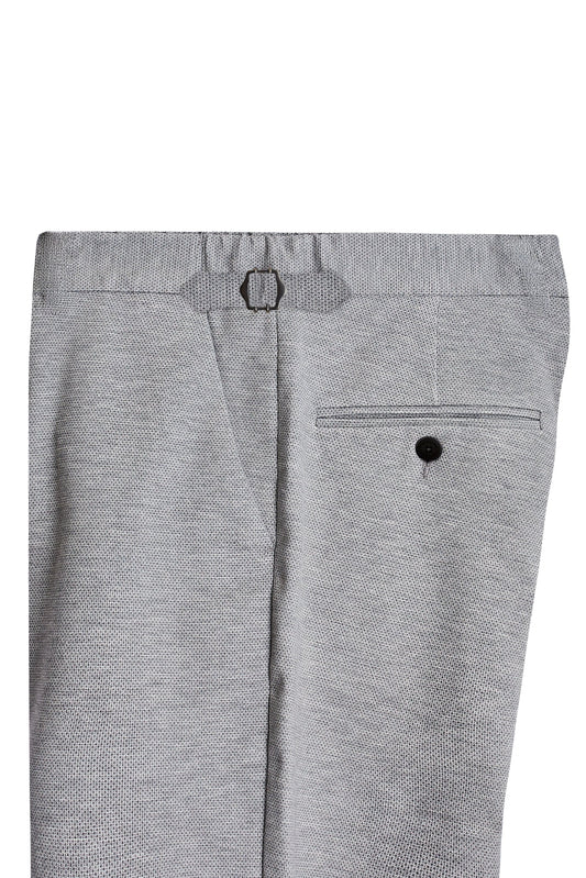Pantalón punto premium gris