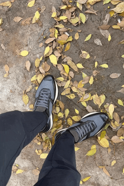 Zapatillas walking negras