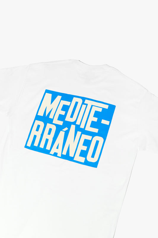Camiseta Mediterráneo blanca
