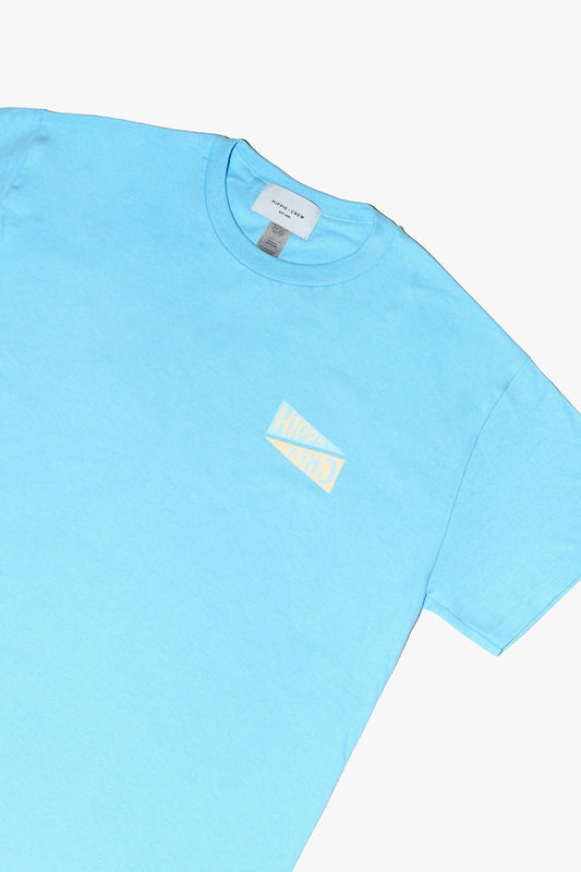 Camiseta Mediterráneo azul celeste