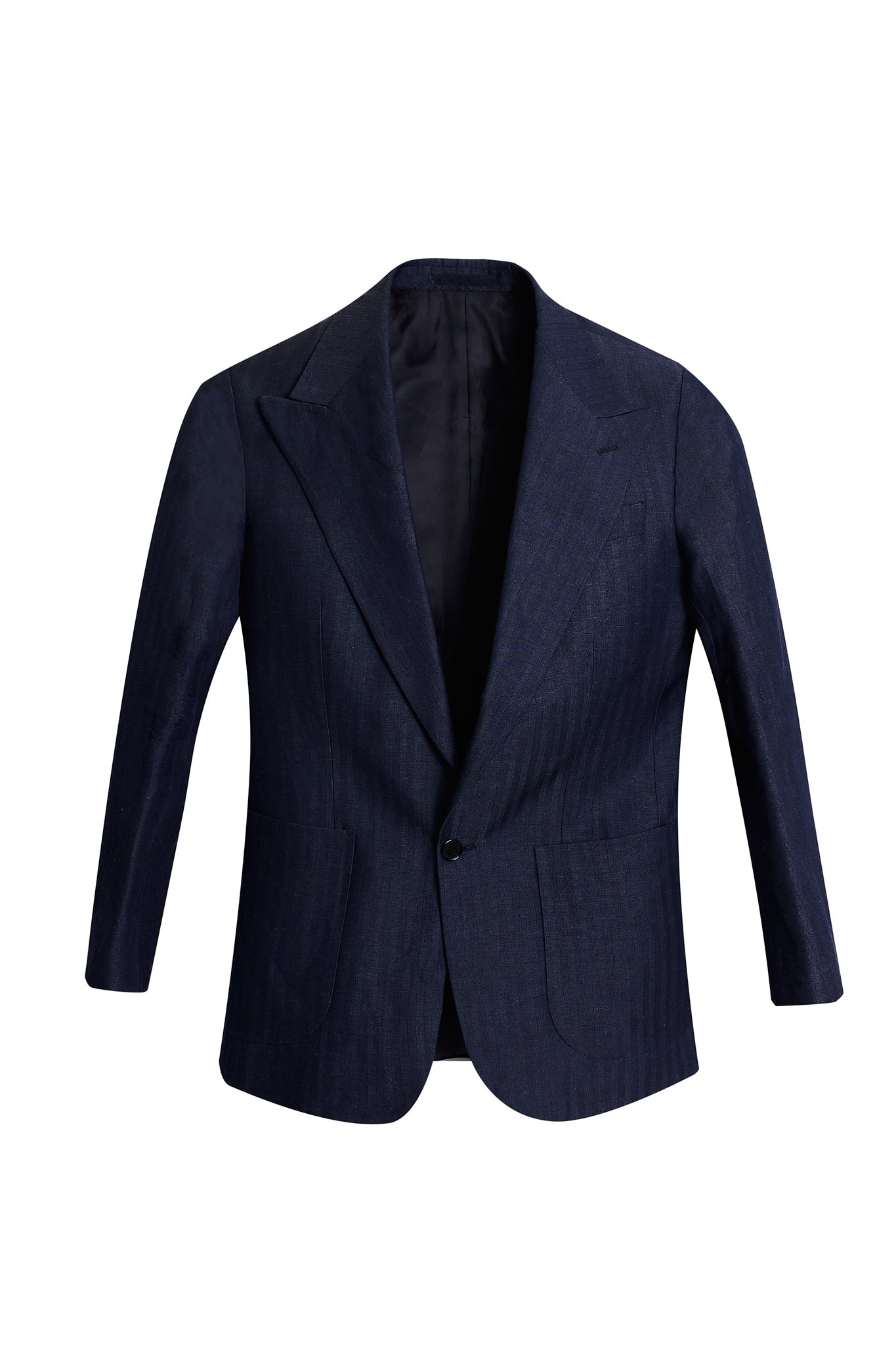 Americana traje azul noche espiga Vitale Barberis