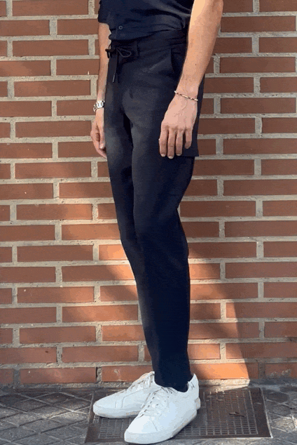 Pantalón cargo travel azul marino