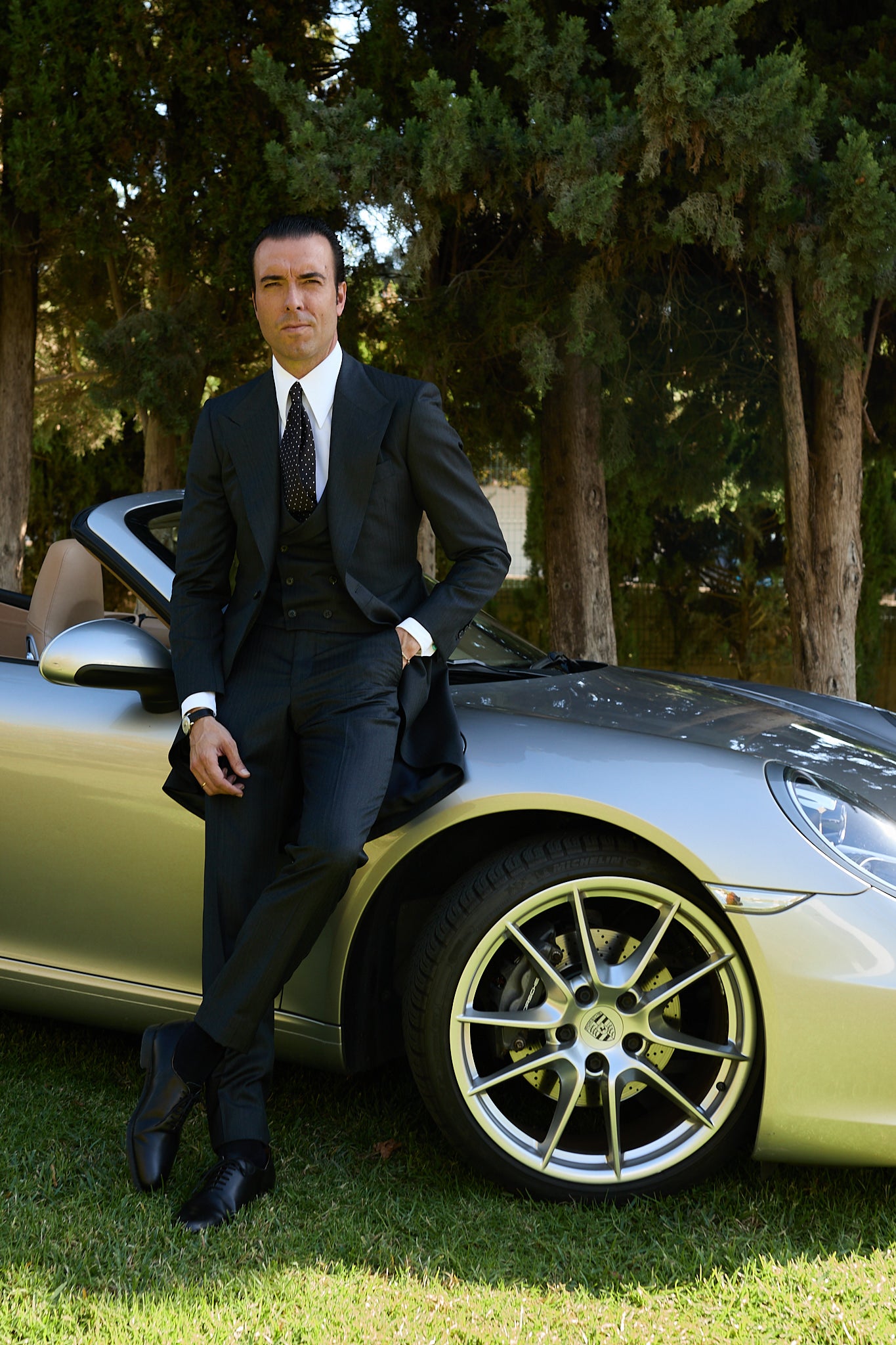 Levita chaque gris espiga Ready to Wear